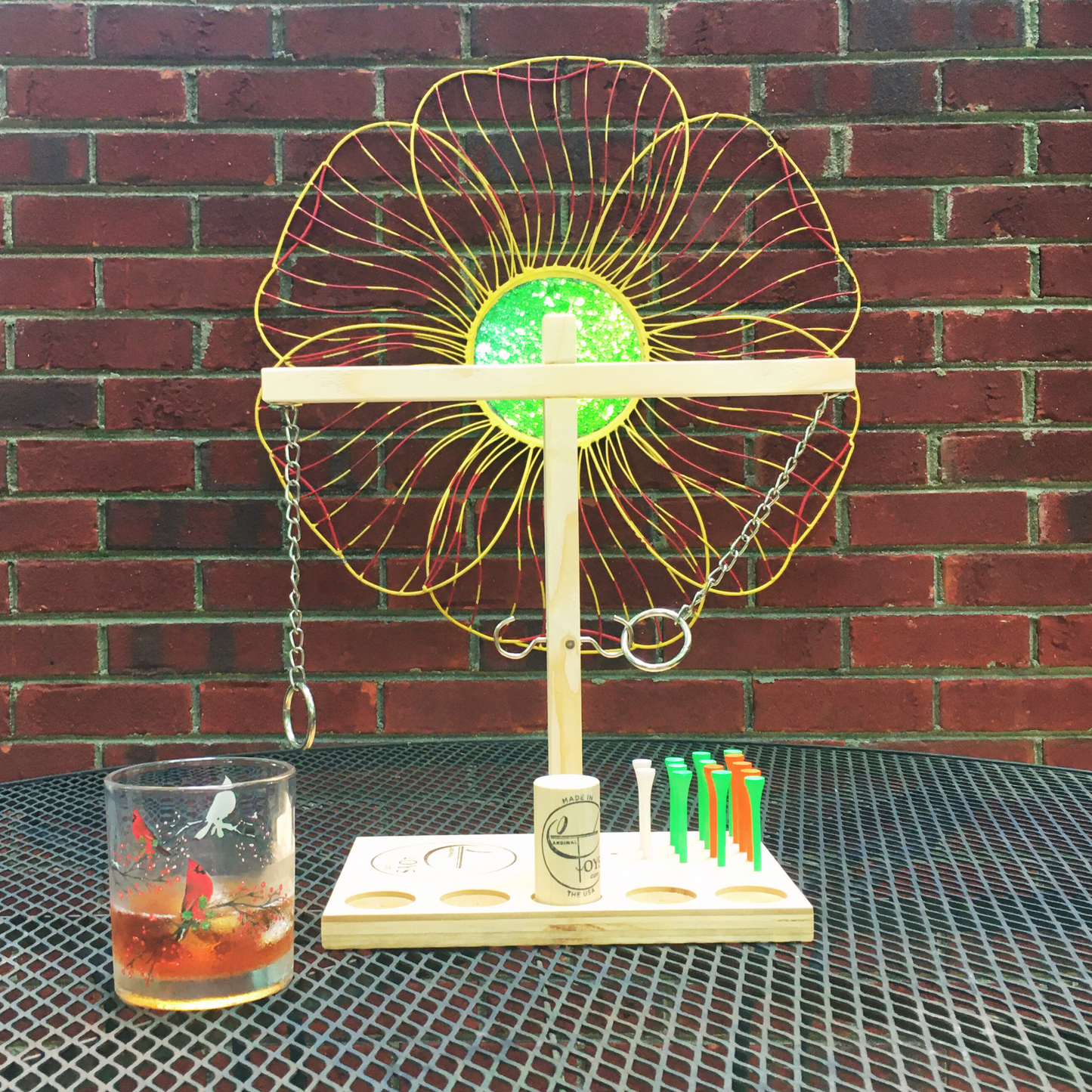 The Dual Ring Daddy is the one that started the table top hook and ring games.
